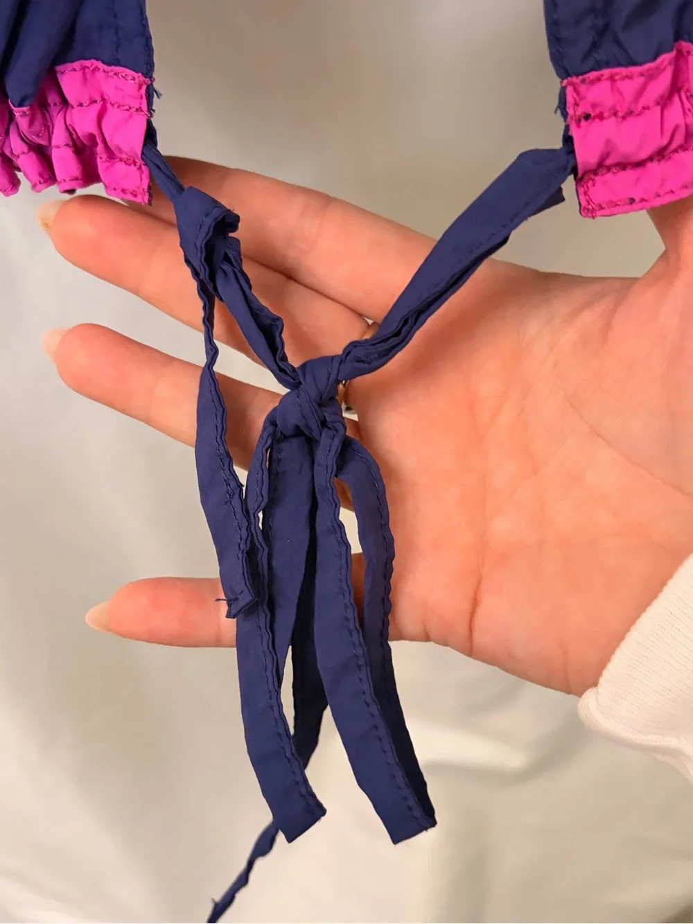 Daily Practice by Anthropologie Sporty Colorblock Maxi Skirt in Navy and Pink - Picture 10 of 15